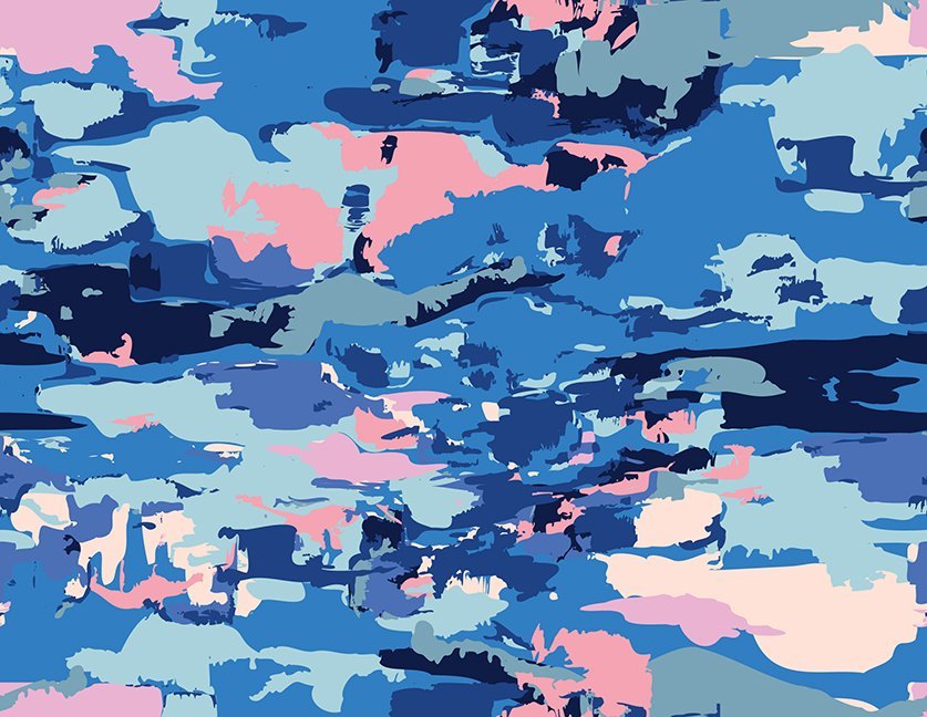 paintbrush studios | canvas | sky gazing | abstract clouds - floydthefox