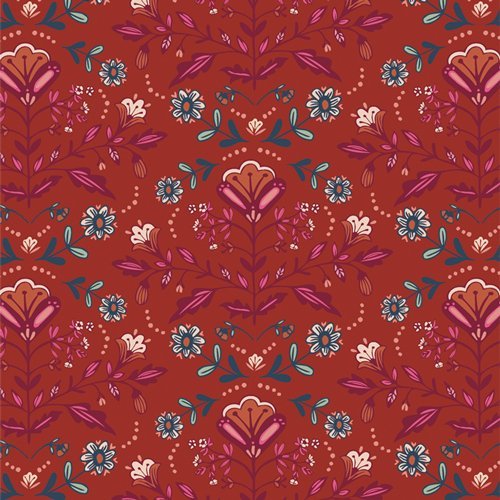 RÜCKSEITE art gallery fabrics | maven | flower folklore - floydthefox
