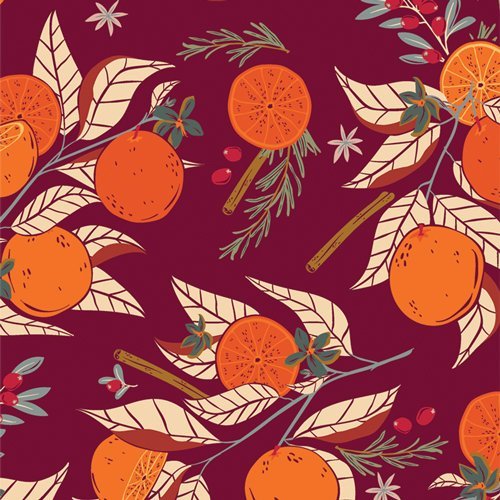 RÜCKSEITE art gallery fabrics | season and spice | autumnal spice - floydthefox